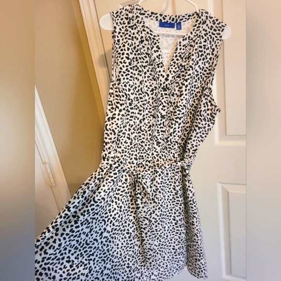 Black and white Apt 9 sleeveless dress, new without tags. PXXL - Picture 3 of 4